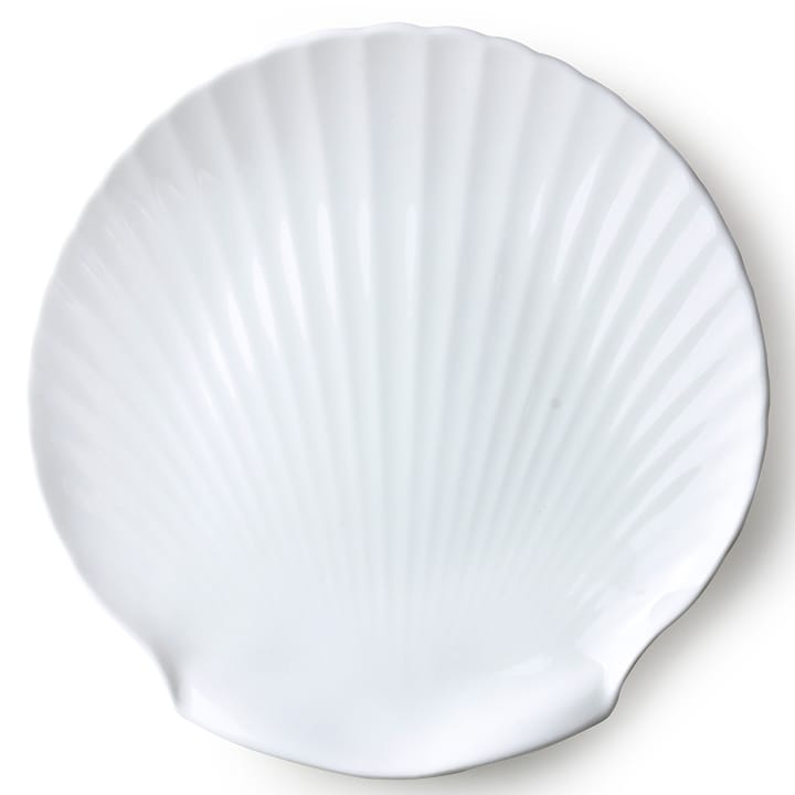 Athena Shell serveringsfad 27 cm - Hvid - HKliving