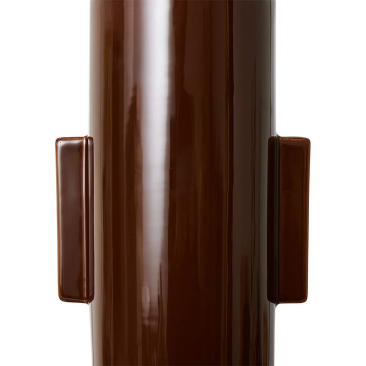 Ceramic vase large 42,5 cm - Espresso - HKliving