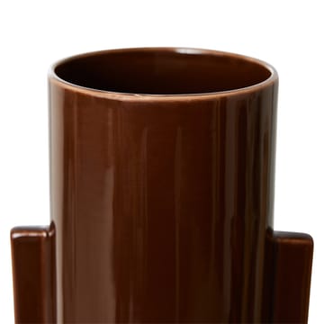 Ceramic vase large 42,5 cm - Espresso - HKliving