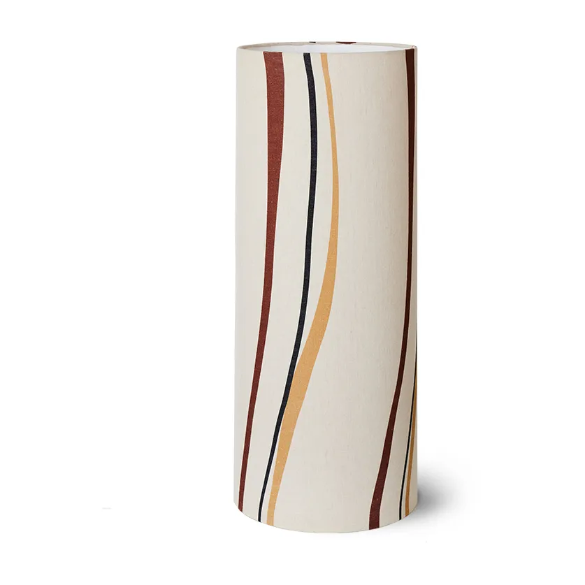 Cylinder lampeskærm Ø33 cm, Swirl HKliving
