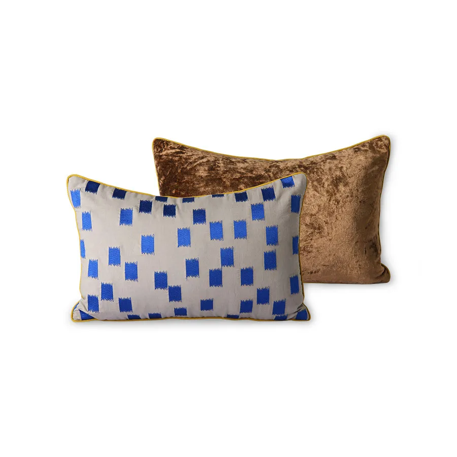 Doris pude 30x25 cm, Blå HKliving