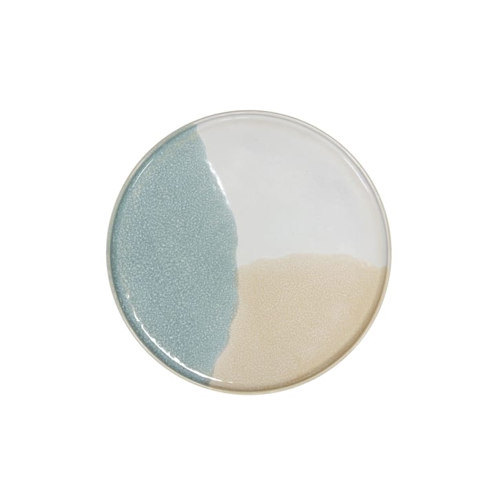 Gallery Ceramics rund tallerken, Mint/Nude HKliving