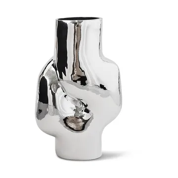 Gleam vase high - Chrome - HKliving