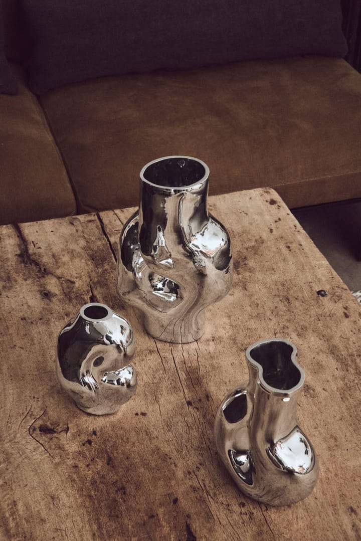 Gleam vase high, Chrome HKliving
