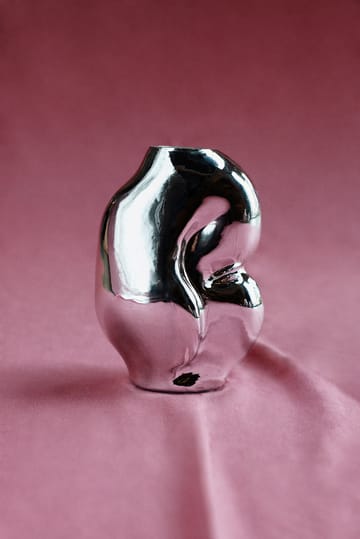 Gleam vase small - Chrome - HKliving