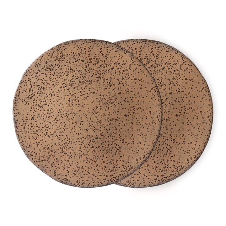 Gradient asiet 22,5 cm 2-pak - Taupe (brun) - HKliving