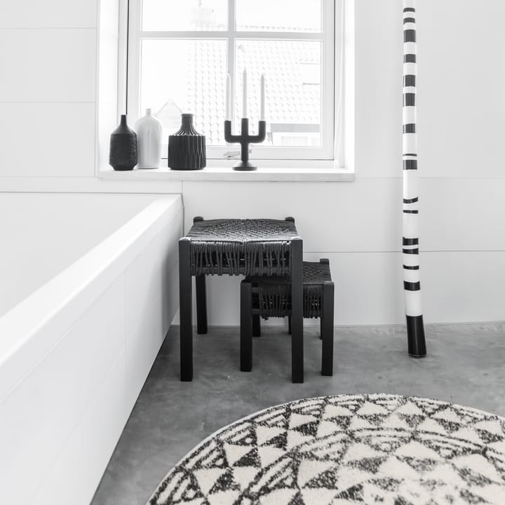 HKliving badeværelsesmåtte rund, Ø 120 cm HKliving