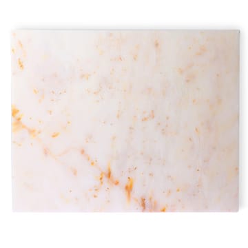 HKliving marmor skærebræt 50x40 cm - Lyserød - HKliving