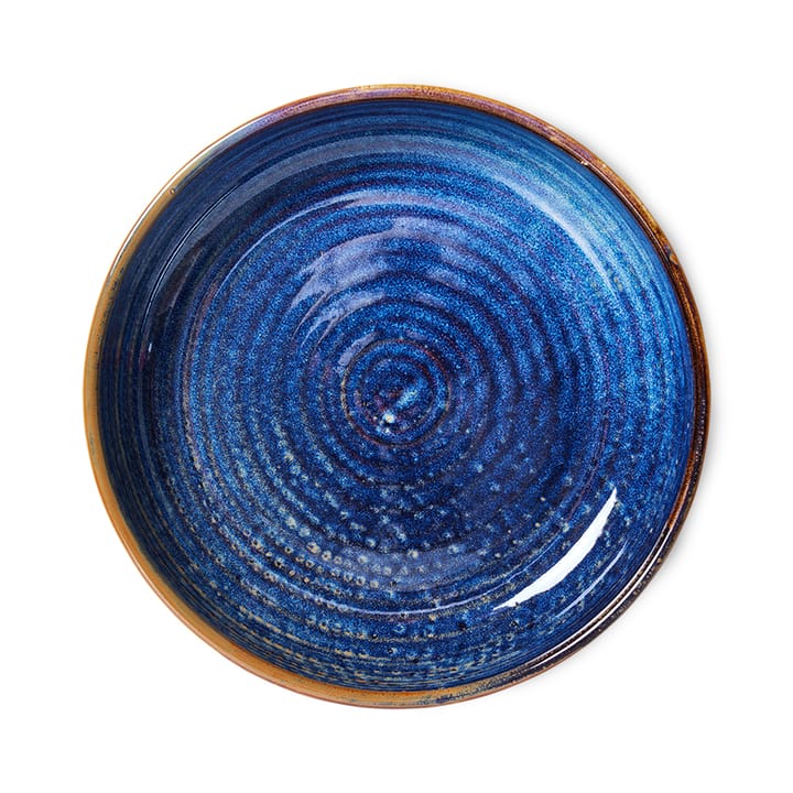 Home Chef dyb tallerken medium Ø19,3 cm, Rustic blue HKliving