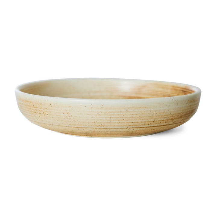 Home Chef dyb tallerken medium Ø19,3 cm - Rustic cream/Brown - HKliving