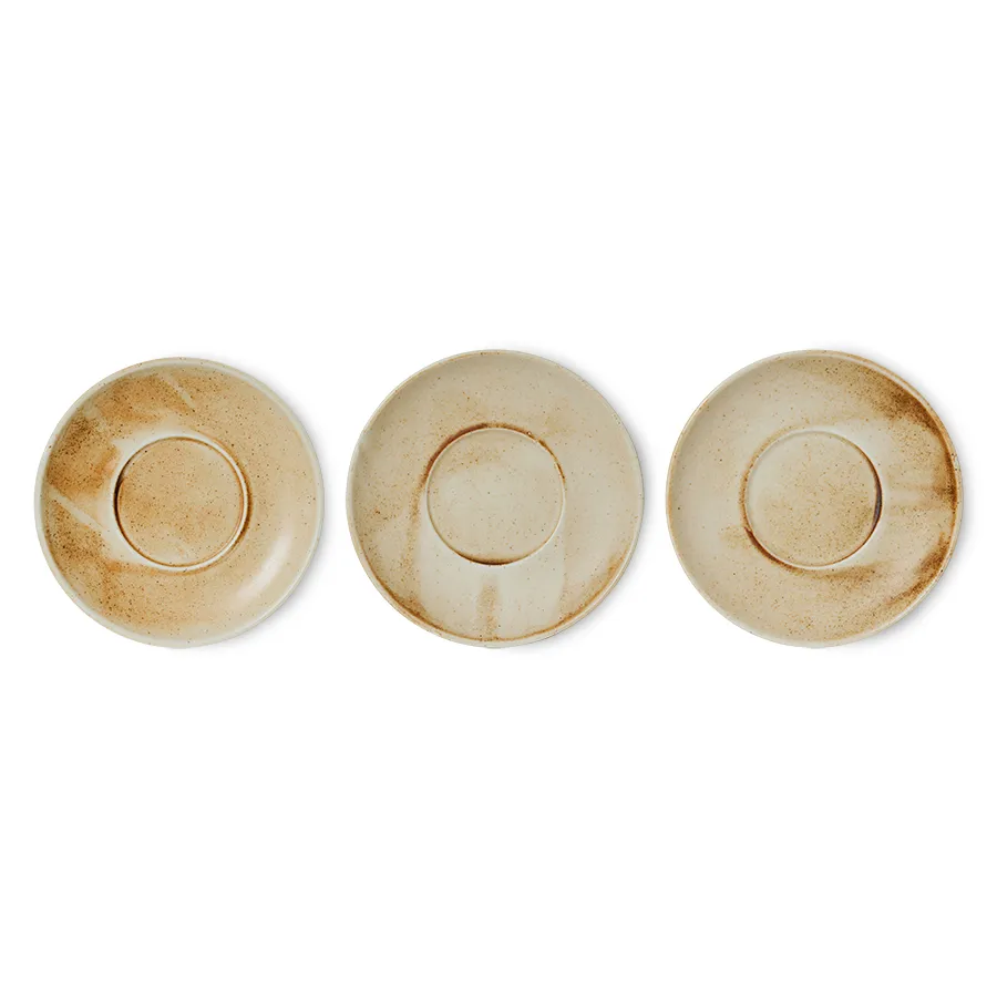 Home Chef kop med underkop 22 cl, Rustic cream/Brown HKliving