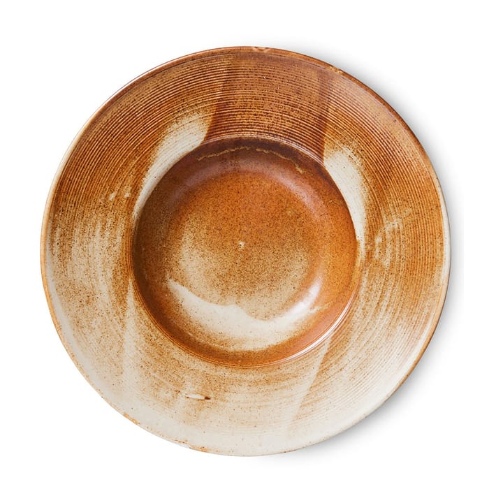 Home Chef pastatallerken Ø28,5 cm - Rustic cream/Brown - HKliving