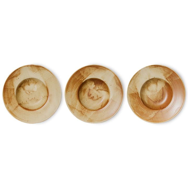 Home Chef pastatallerken Ø28,5 cm, Rustic cream/Brown HKliving