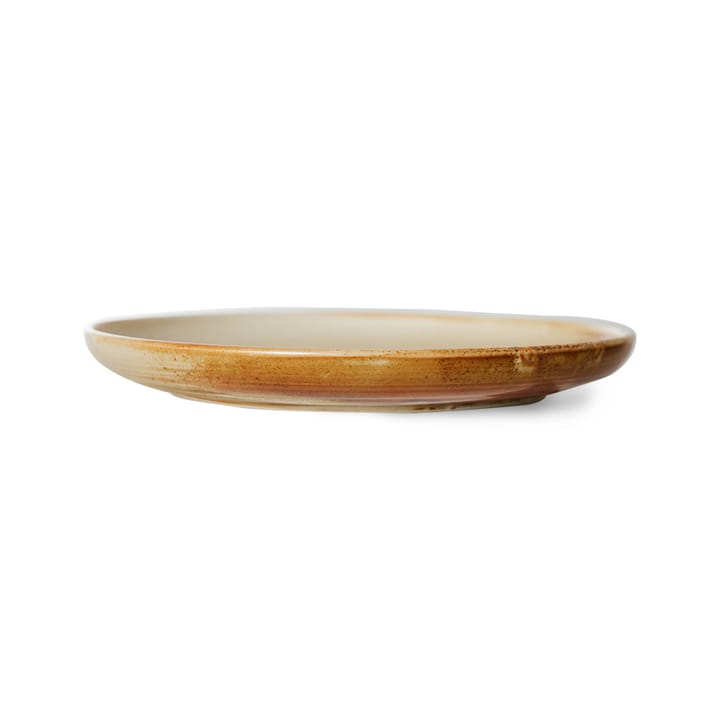 Home Chef side plate asiet Ø20 cm - Rustic cream/Brown - HKliving