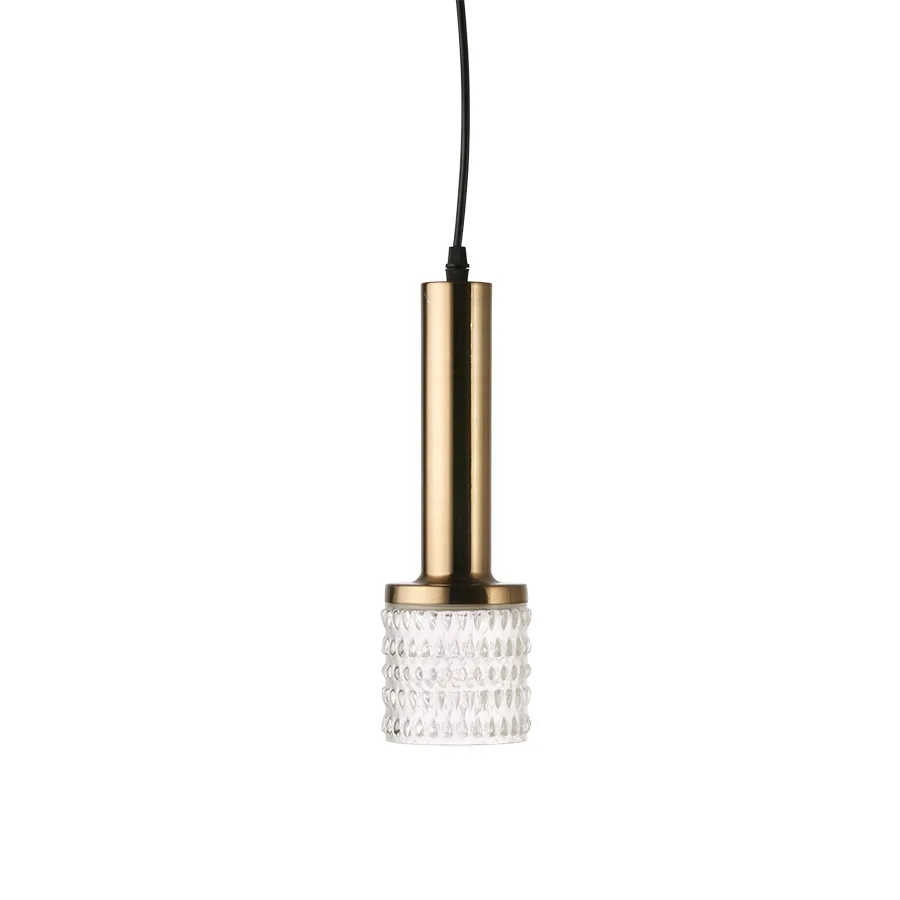 Loftlampe/pendel Ø9x30 cm, Glas HKliving