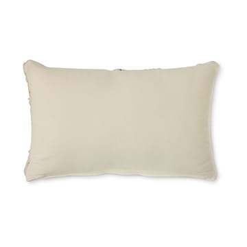 Natural wool striped pude 30x50 cm - White - HKliving