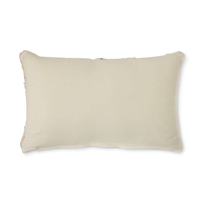 Natural wool striped pude 30x50 cm, White HKliving