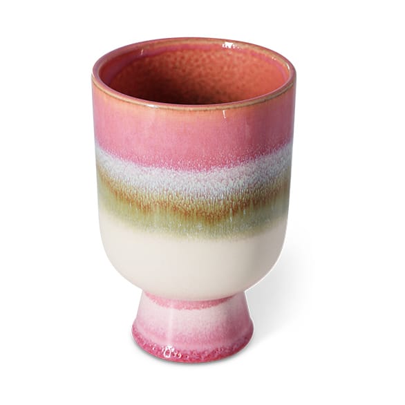 Retro blomsterkrukke Ø13 cm, Rosefield HKliving