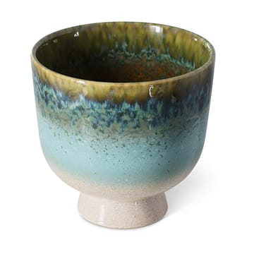Retro blomsterkrukke Ø20,5 cm - Lagoon - HKliving