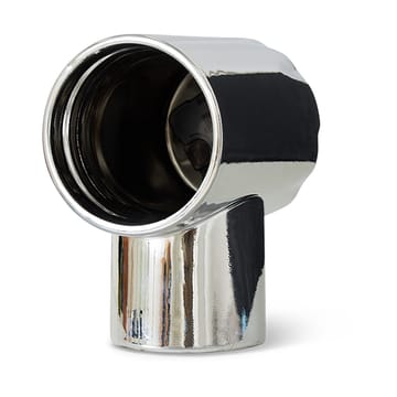 Retro keramik ur 17,5 cm - Chrome - HKliving