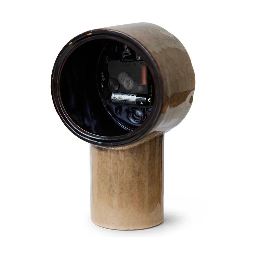 Retro keramik ur 23,5 cm, Cream HKliving