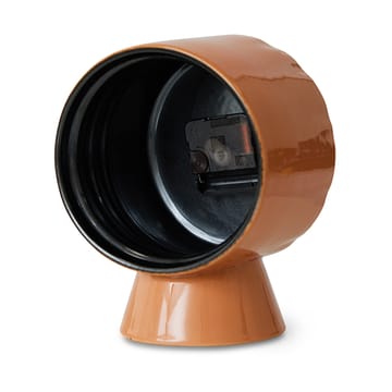 Retro keramisk ur 20,8 cm - Peach - HKliving