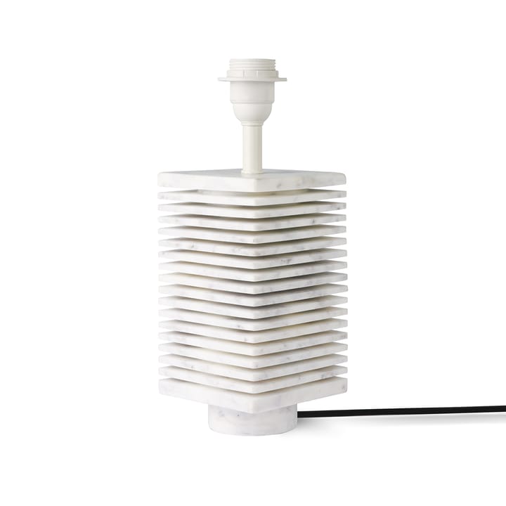 Ribbed lampefod, Hvid HKliving