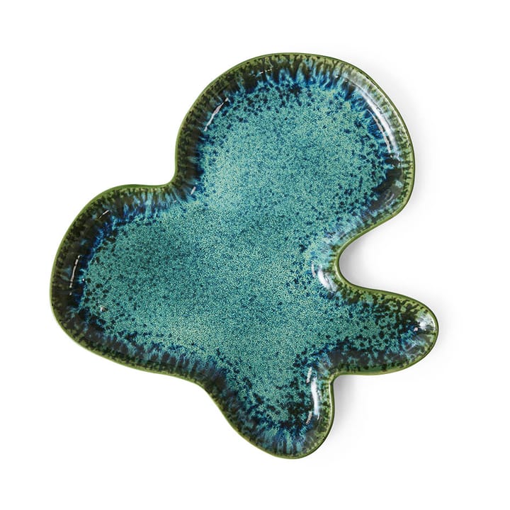 Shell serveringsfad - Teal - HKliving