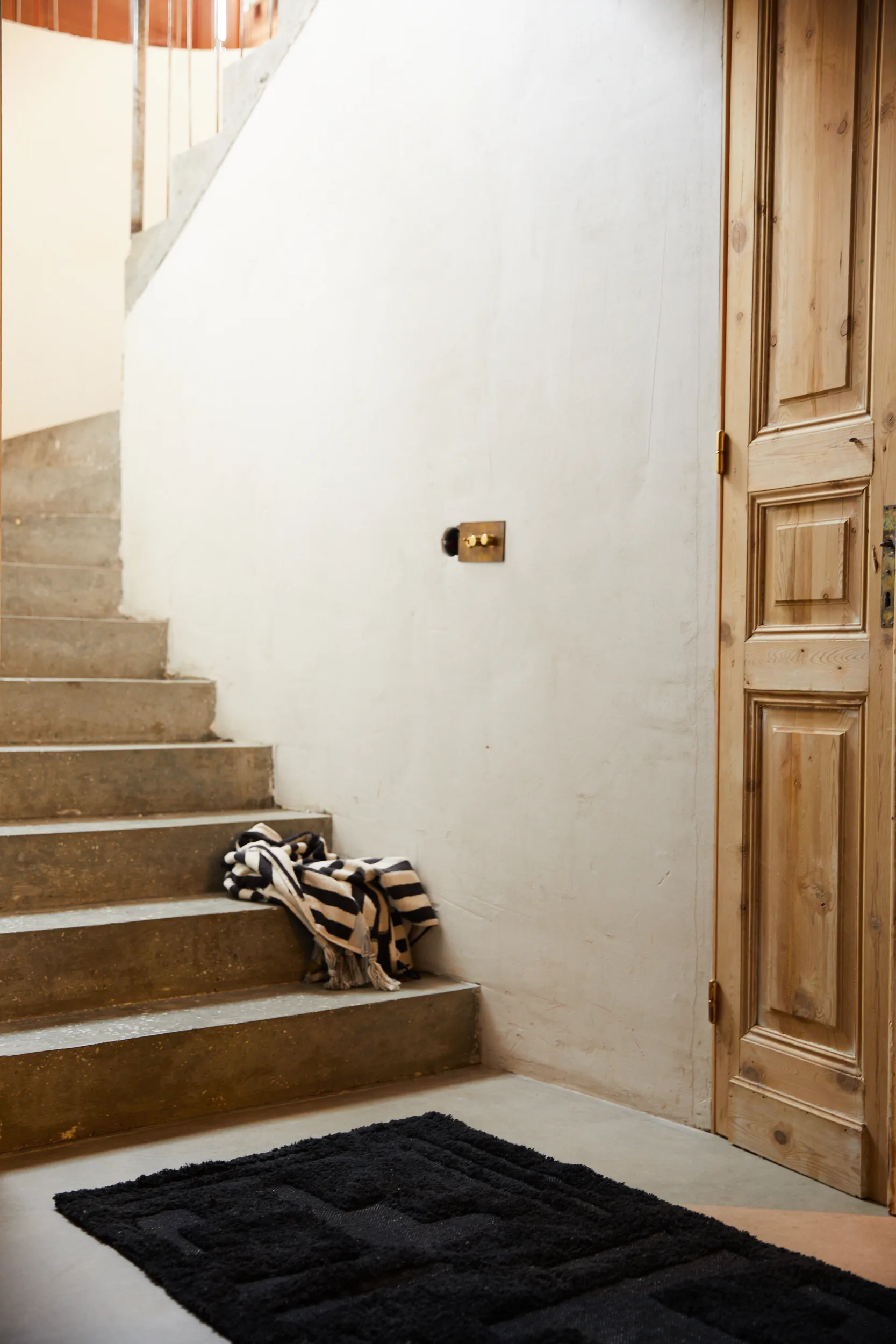 Simplicity badeværelsesmåtte 70x120 cm, Black HKliving