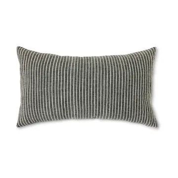 Striped monochrome pude 40x70 cm - Grey - HKliving