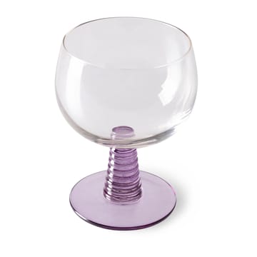 Swirl vinglas lavt - Purple - HKliving