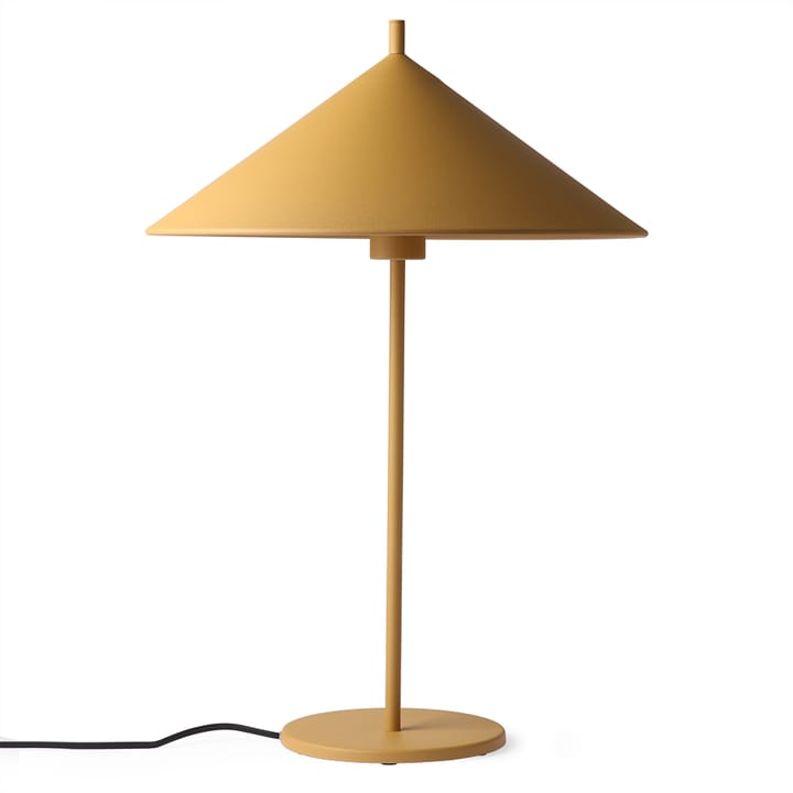 Triangle bordlampe L, Matt ochre HKliving