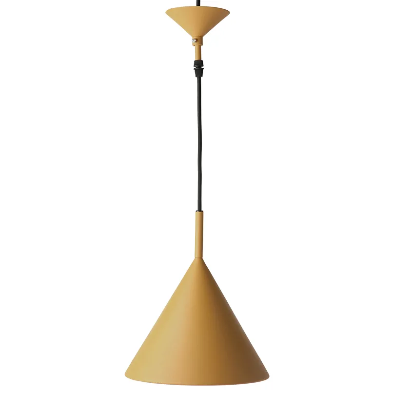 Triangle loftslampe M, Matt ochre HKliving