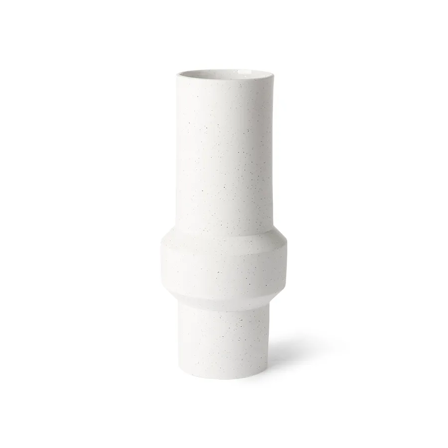 Vas lige M Ø13x32 cm, Hvid HKliving