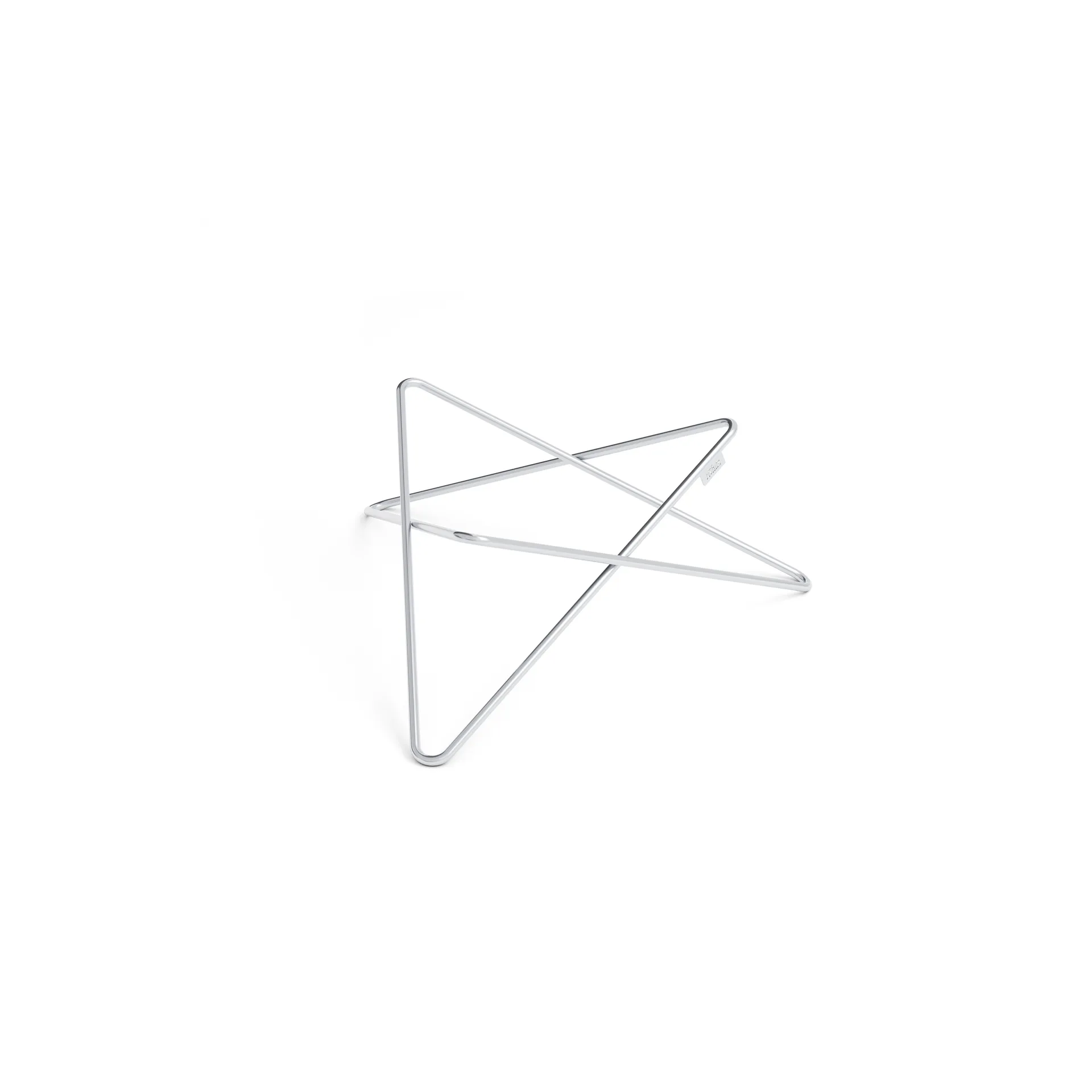 BOWL 57 stjernestativ, Sølv Höfats