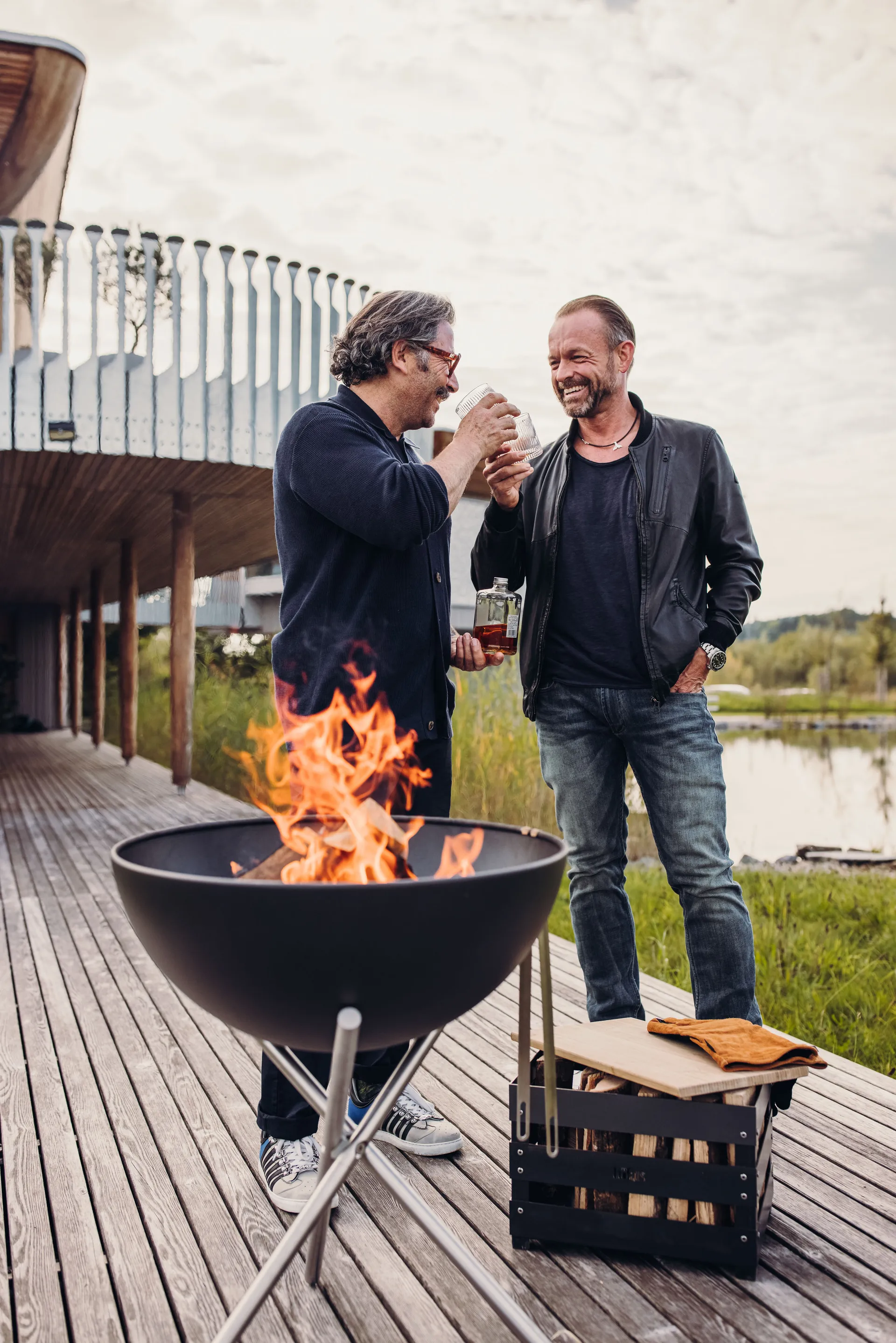 BOWL 57 tripodstativ, Sølv Höfats