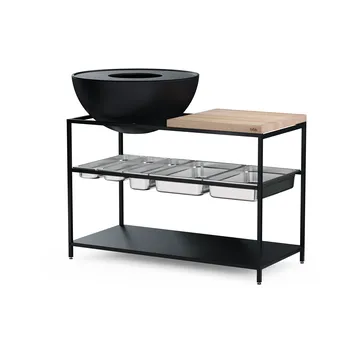 FIRE KITCHEN opbevaringskasser - Rustfrit stål, 5 dele - Höfats