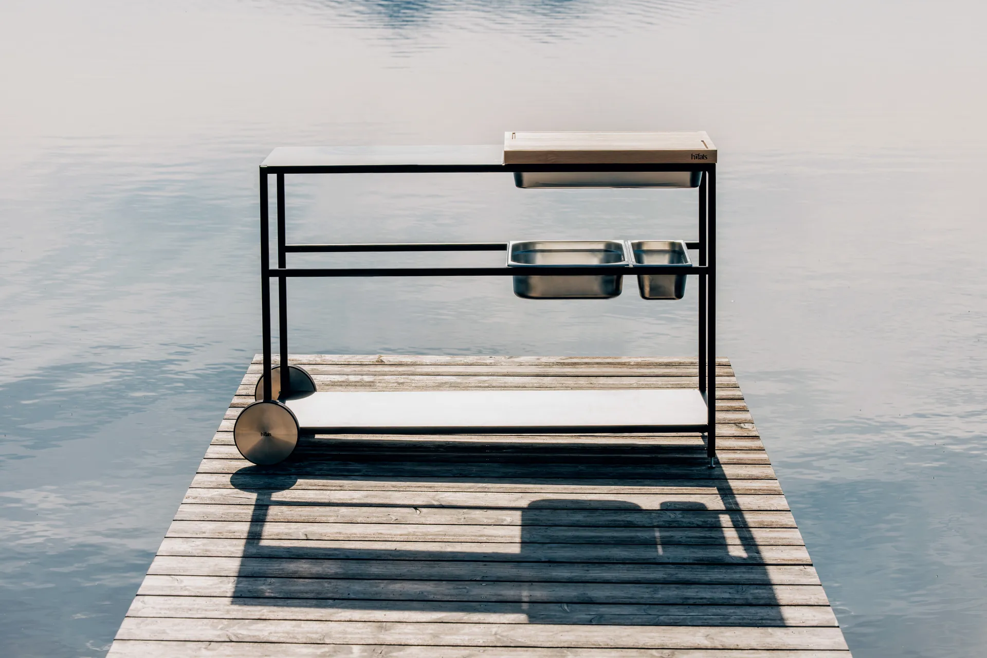 FIRE KITCHEN udekøkken, Sort Höfats