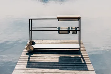 FIRE KITCHEN udekøkken - Sort - Höfats