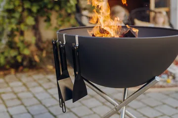 Höfats grillskraber - Sort - Höfats