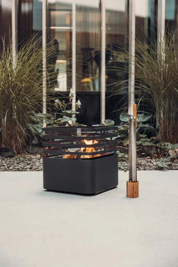 Höfats ildredskabssæt - Rustfrit stål-ask, 3 dele - Höfats