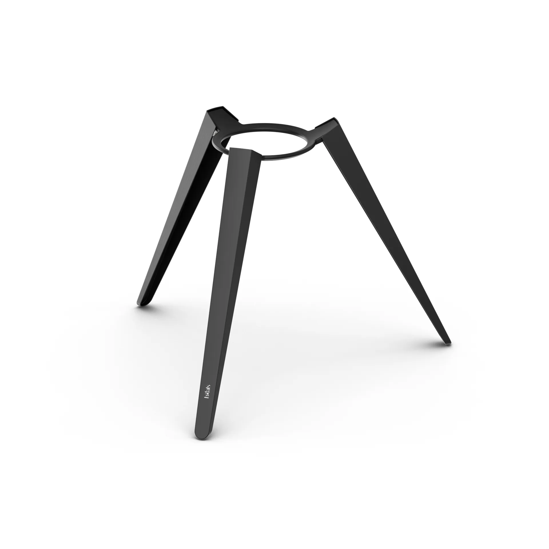 MOON 45 ildsted, All black, højt stativ Höfats