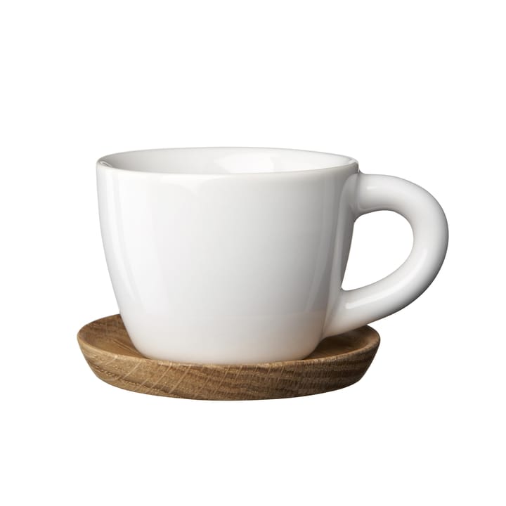 Höganäs espressokrus 10 cl - hvid blank - Höganäs Keramik