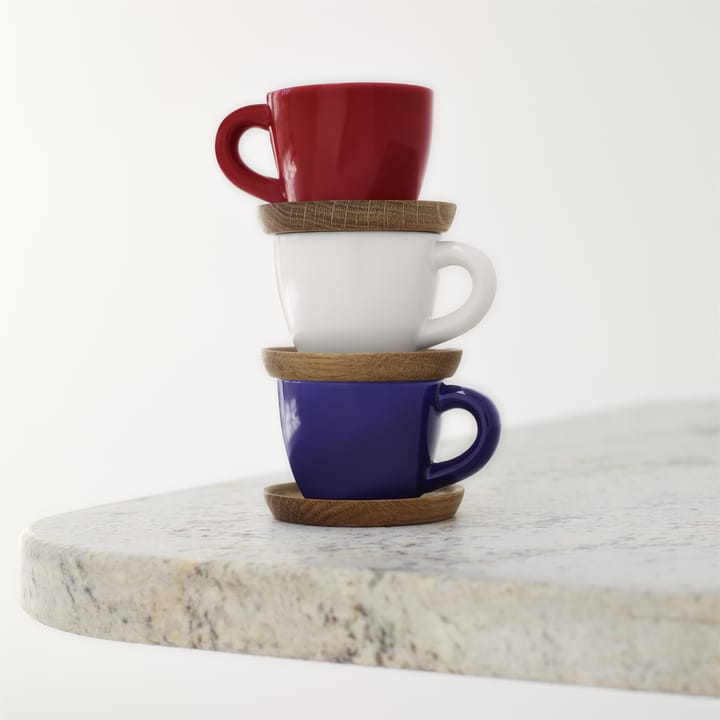 Höganäs espressokrus 10 cl, hvid blank Höganäs Keramik