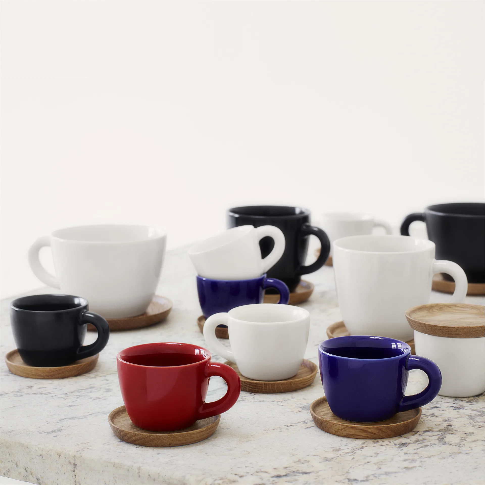 Höganäs tekrus 50 cl, æblerød blank Höganäs Keramik