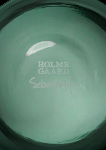 Arc vase 21 cm - Mørkegrøn - Holmegaard