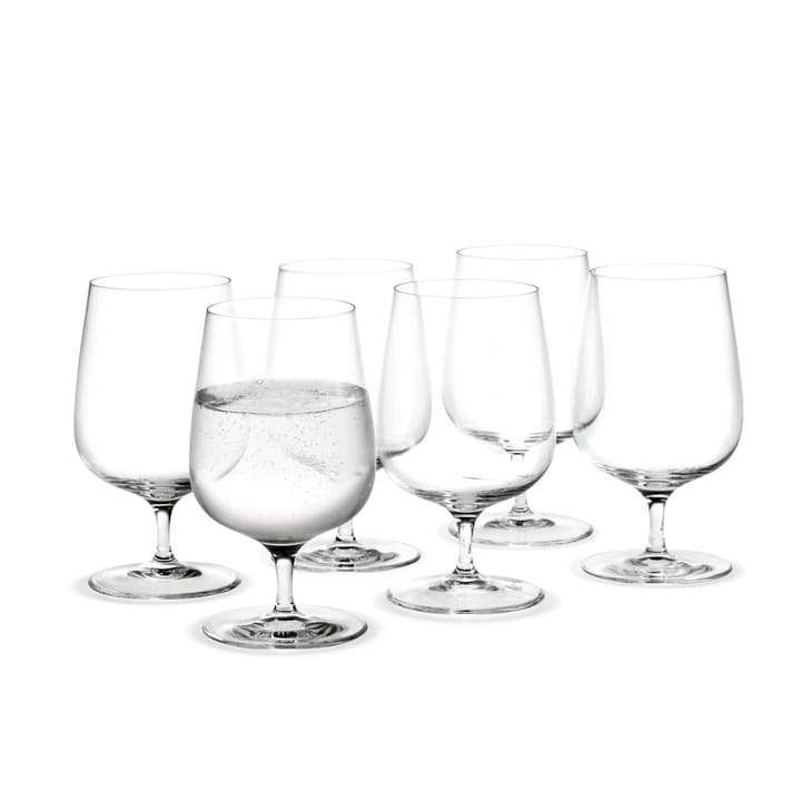 Bouquet vand og ølglas 6 stk - 38 cl - Holmegaard