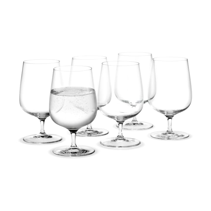 Bouquet vand og ølglas 6 stk 38 cl - undefined - Holmegaard