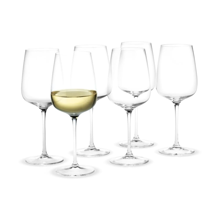 Bouquet vinglas, hvidvin 6 stk - 41 cl - Holmegaard