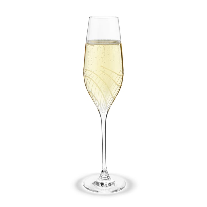 Cabernet Lines champagneglas 29 cl 2-pak - Klar - Holmegaard